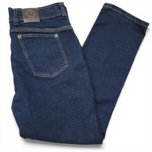 Origin Maine D68 Delta 68‎ Jeans Mens 32x28 Indigo Dark Wash Stretch Made in USA